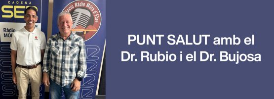 17.6.24 – Punt Salut amb els anestesiòlegs de l’HCME, el Dr. Guillem Bujosa i el Dr. Jordi Rubio