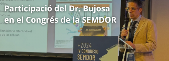 25.10.24 – Participació del Dr. Bujosa en el Congrés de la SEMDOR