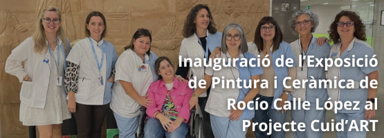 22.10.24 – Inauguració de l’Exposició de Pintura i Ceràmica de Rocío Calle López al Projecte Cuid’ART