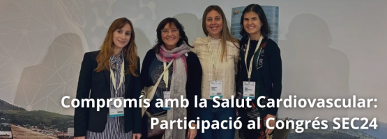 30.10.24 – Compromís amb la Salut Cardiovascular: Participació en el Congrés SEC24