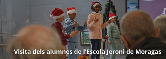 09.12.24 – Visita dels alumnes de l’Escola Jeroni de Moragas de Móra d’Ebre
