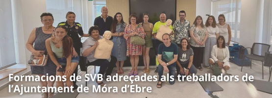 Formacions de SVB adreçades als treballadors de l’Ajuntament de Móra d’Ebre