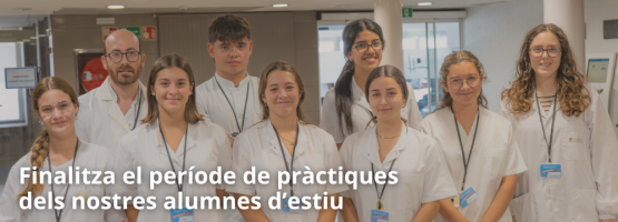 Finalitza el període de pràctiques dels nostres alumnes d’estiu